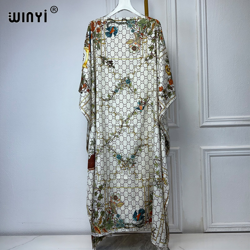 Boho Summer Beach Maxi Dress - WINYI 2024 gaun Turki untuk wanita