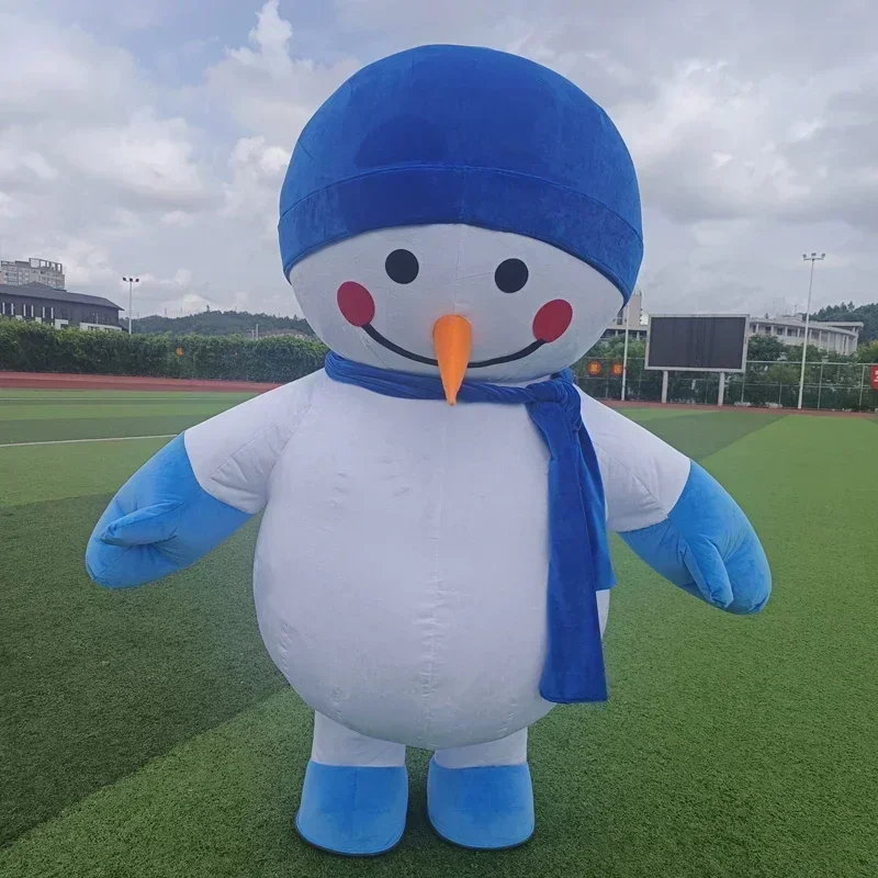 Dresses - Kostum Maskot Manusia Salju Tiup untuk