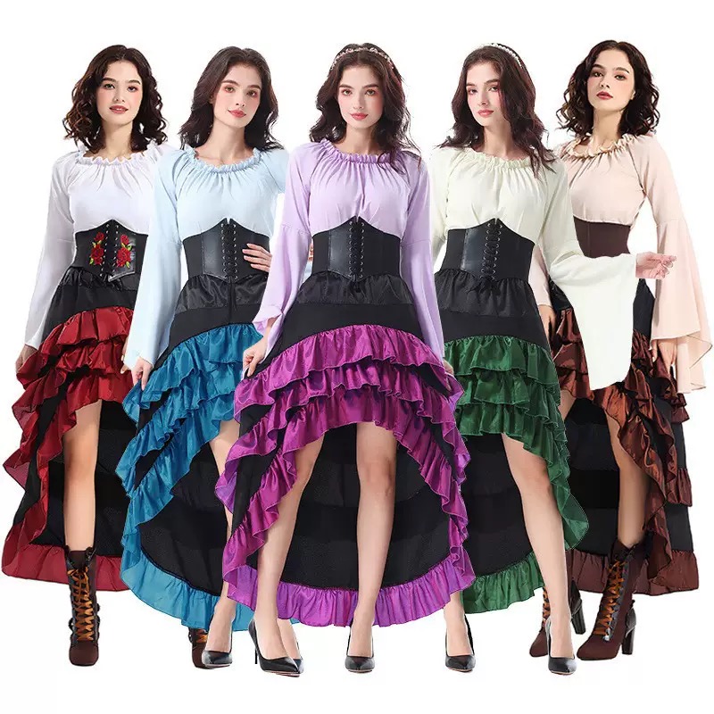 Skirts - Gaun Panjang dengan Model Depan Pendek