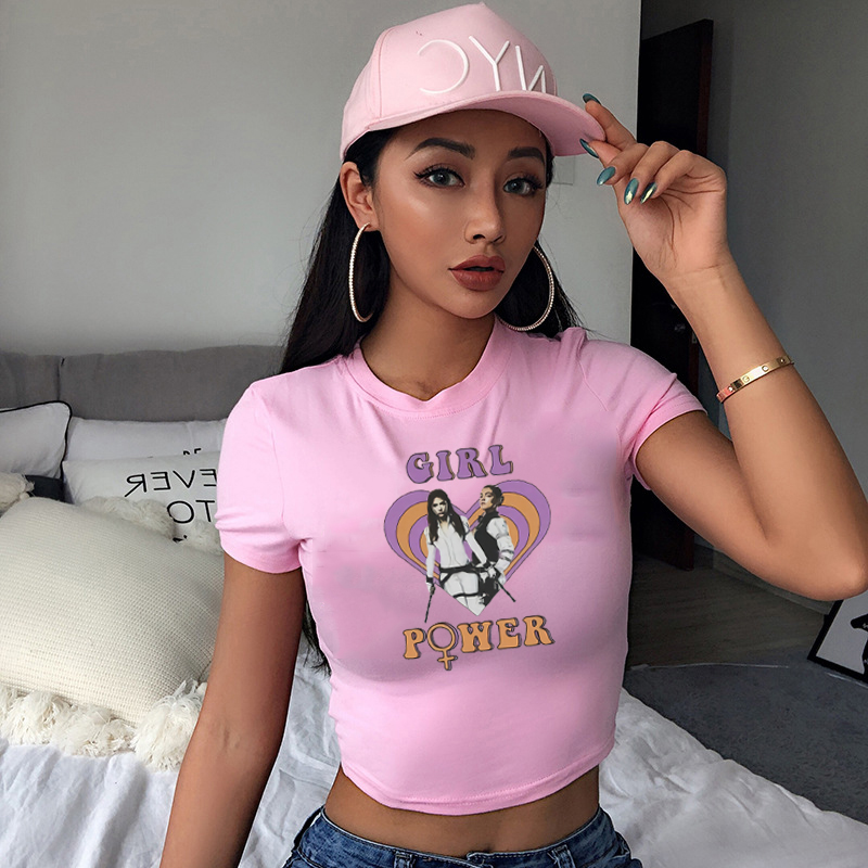 Y2K Kaus Bayi Crop Kaus Daya P - Y2K Graphic Baby Tee Crop ulasan dan harga