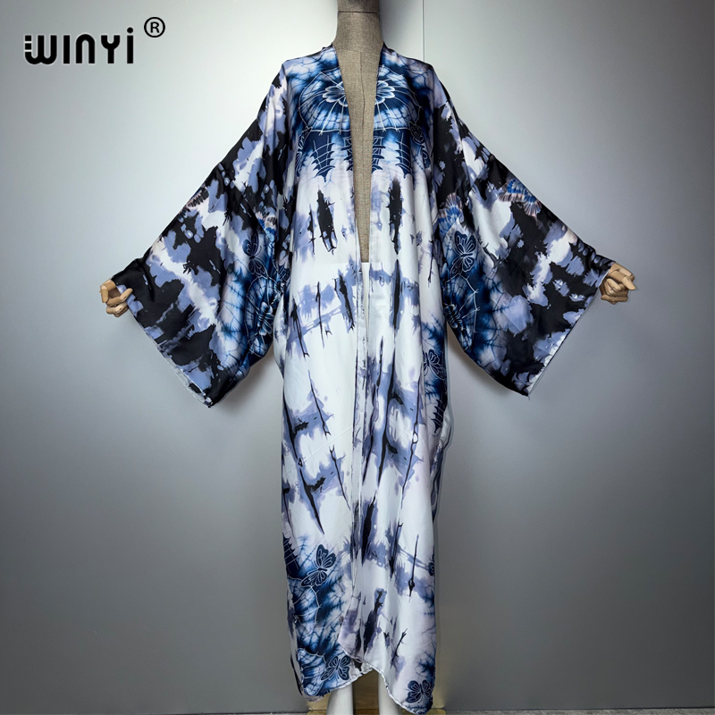 WINYI 2026 Kimono Boho Maxi Pa - Boho Summer Beach Maxi Dress ulasan dan harga