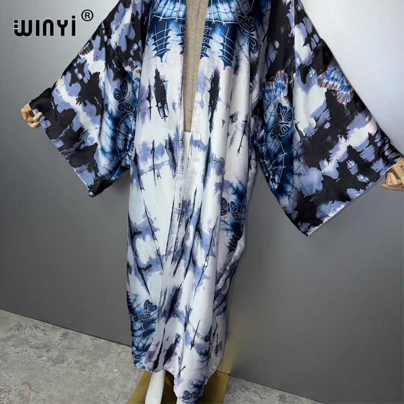 WINYI 2026 Kimono Boho Maxi Pa - Boho Summer Beach Maxi Dress ulasan dan harga