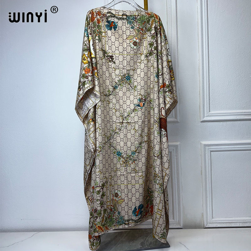 WINYI 2024 gaun Turki untuk wa - Boho Summer Beach Maxi Dress ulasan dan harga