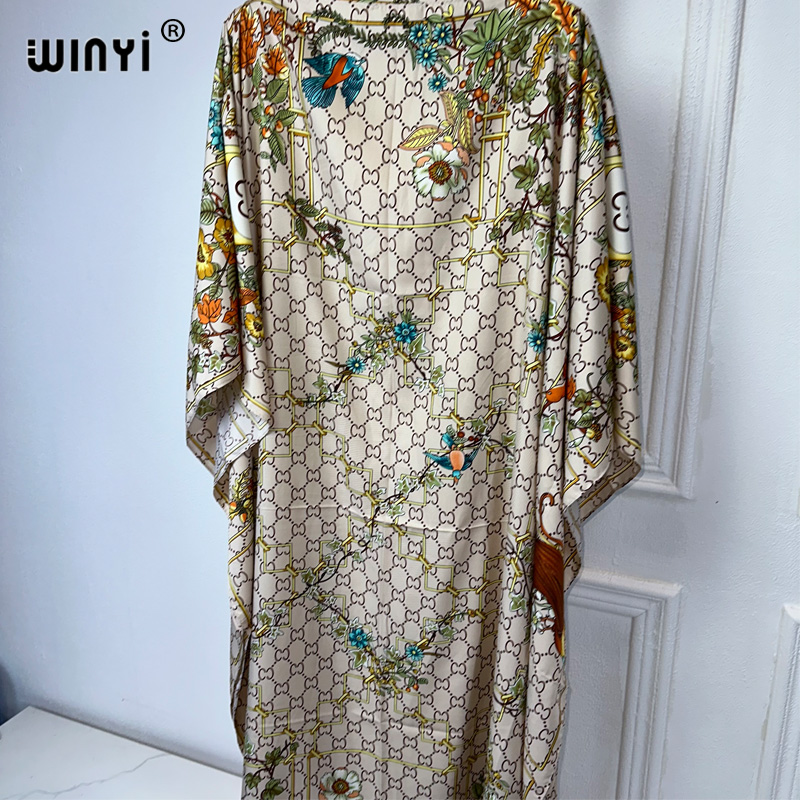 WINYI 2024 gaun Turki untuk wa - Boho Summer Beach Maxi Dress ulasan dan harga