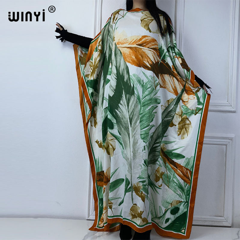 WINYI Musim Panas Kaftan Wanit - Boho Summer Beach Maxi Dress ulasan dan harga