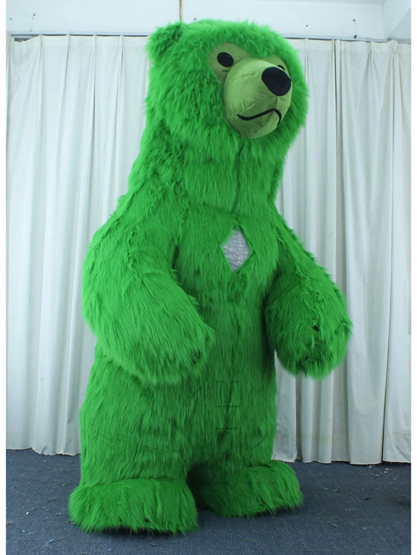 Kostum Maskot Beruang Hijau Be - Dresses ulasan dan harga