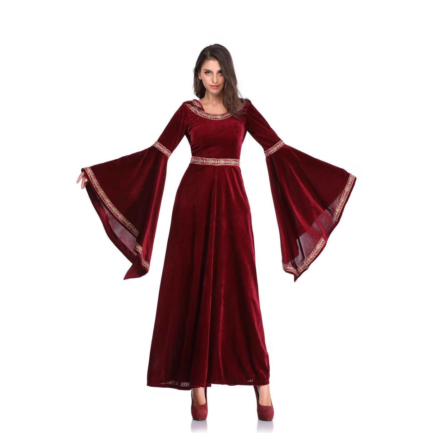 Gaun bergaya abad pertengahan  - Dresses ulasan dan harga
